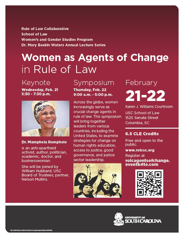 Women as the Agents of Change: Full Symposium Video Available on Rule of Law Collaborative YouTube Channel