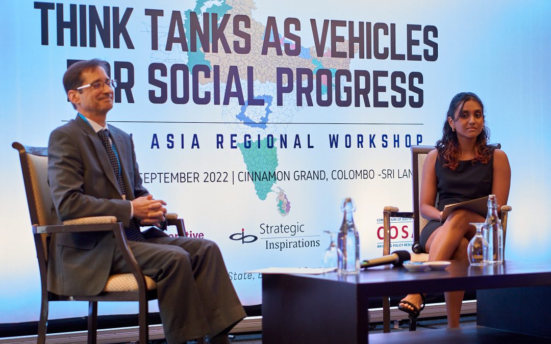South Asia Regional Workshop: “Think Tanks as Vehicles for Social Change”